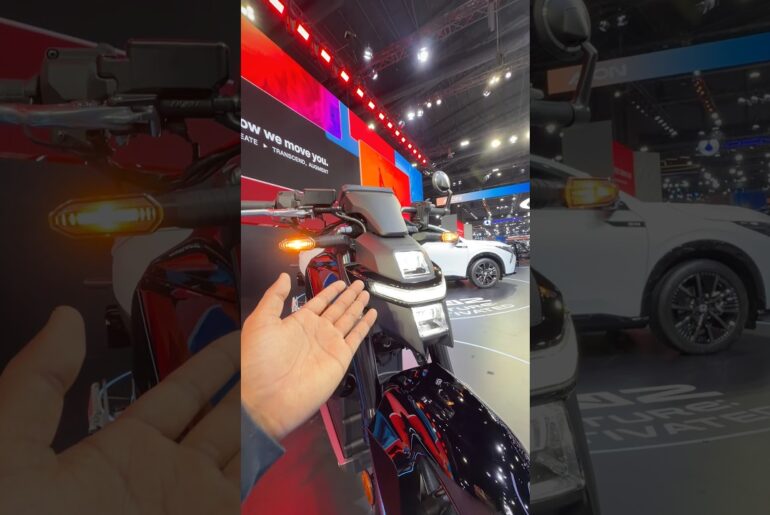 Honda New Electric Motorcycle: WN7 !!