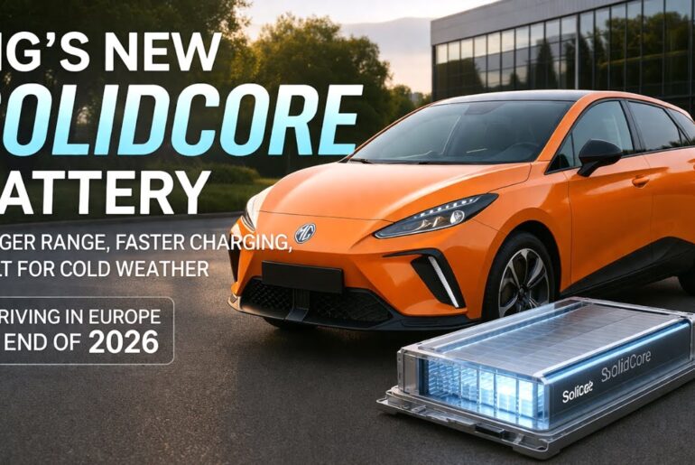 MG Just Changed EV Batteries Forever With SolidCore Tech