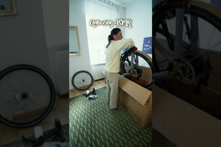 E-Bike Unboxing ASMR Geero FLEX #ebike #unboxing #asmr #geero