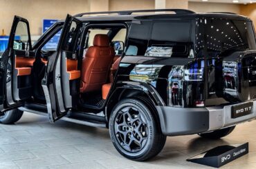 2026 BYD Ti7 Plug-in Hybrid 4x4 - Luxury Off road SUV! Interior and Exterior