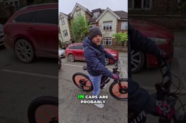 Electric Bike Insanity: Dual Motor Wheelies & Brake Tests! #shorts