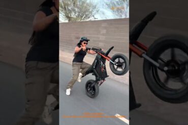 This E-Bike Makes the Front End Feel Weightless|TUTTIO Soleil 01 strong power. #tuttio #dirtbike