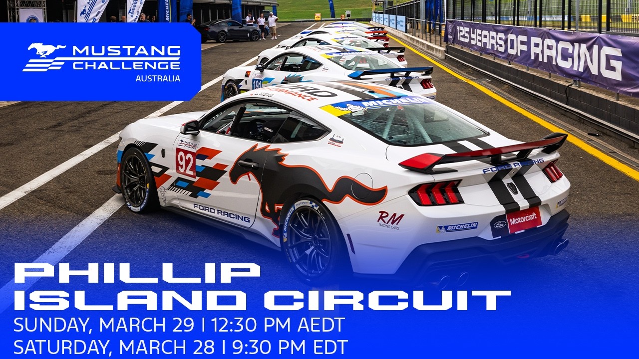 Mustang Cup Australia Race 2 at Phillip Island | Ford Racing - EVSHIFT