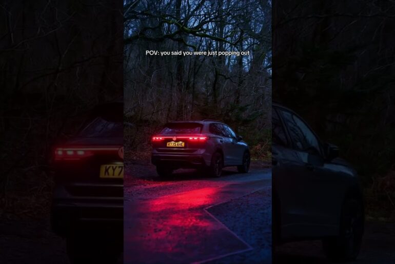 City streets, sea-air reset, or a little detour through the woods. The Tiguan R-Line fits the plan.