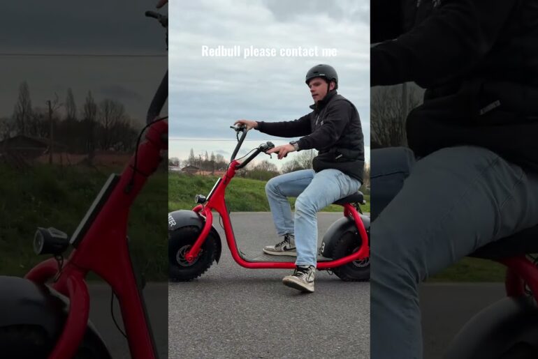REDBULL PLEASE CONTACT ME #electricvehicle  #blaster  #stability  #redbull  #tricks