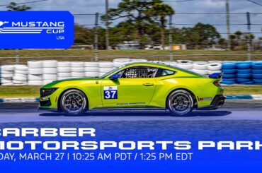Mustang Cup USA Race 1 at Barber | Ford Racing