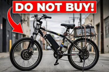 15 Electric Bikes Only IDIOTS Buy Only!