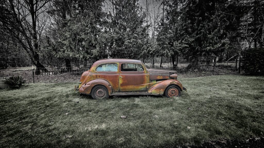 1938 Chevrolet Yard Art [4032 x 2268] [OC]