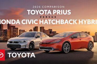 2026 Comparison Overview: Prius vs Honda Civic Hybrid | Toyota