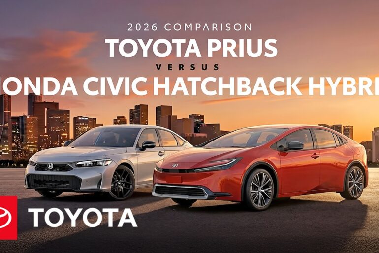 2026 Comparison Overview: Prius vs Honda Civic Hybrid | Toyota