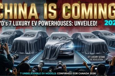 CONFIRMED: Top 7 BYD Cars Coming to Canada in 2026!