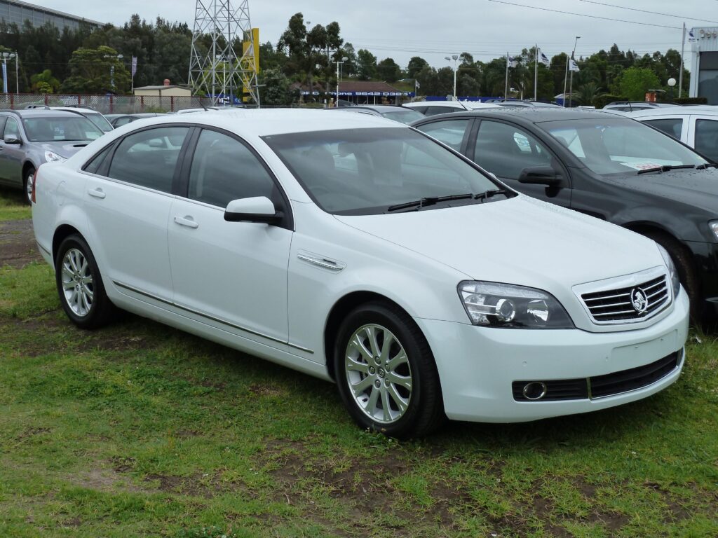 Holden WM Caprice. The Official Car Of....