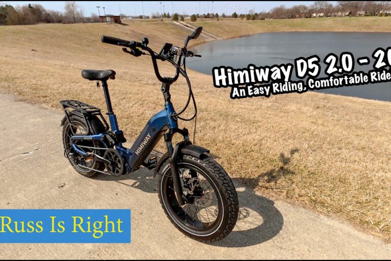 EBIKE REVIEW - Himiway D5 2.0   20" - Easy Comfortable Ride!