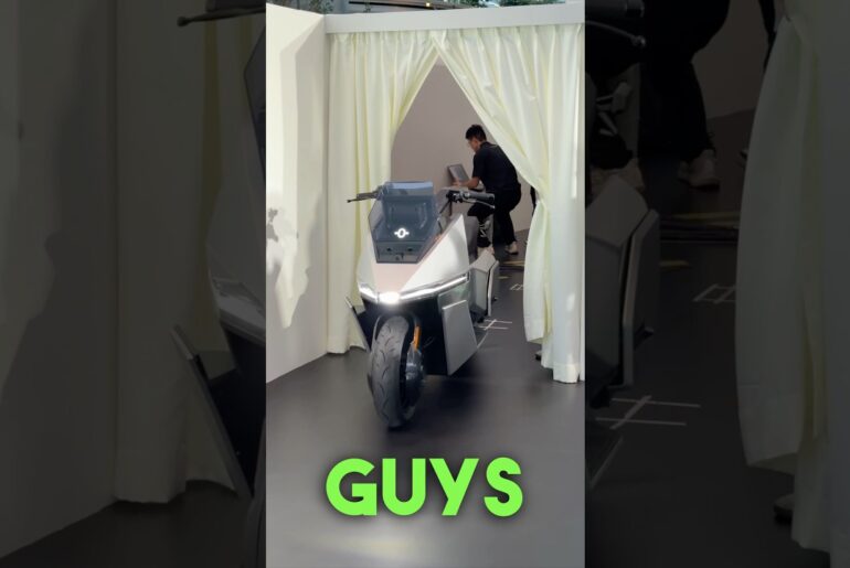 Worlds First Self-Balancing Motorcycle!