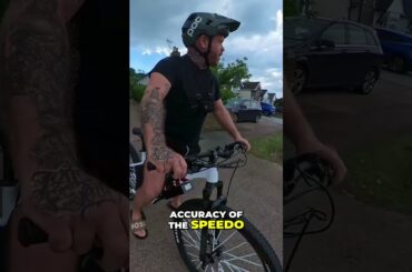 Electric Bike CRUSHES 50MPH! UNBELIEVABLE Speed Test! #shorts