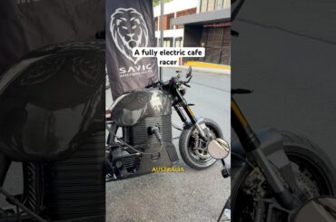 Australia’s coolest electric motorcycle #motorcycle e