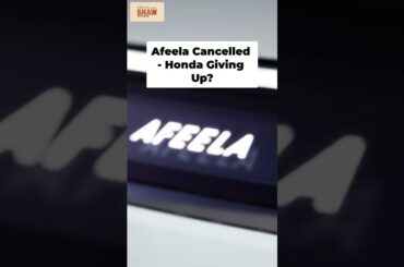 Sony and Honda Just Cancelled the Afeela EV Weeks Before Delivery #ev #electricvehicles