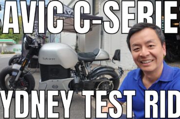 Savic C-Series Electric Motorcycle: Price Specs Range | Ride in Sydney