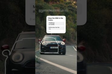 Your thumb 👍 vs. decades of racing DNA 🏎️ #youtubeshorts #challenge #MINI