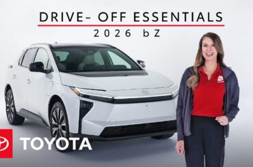 How to Set Up Your 2026 Toyota bZ | Toyota bZ Drive-Off Essentials | Toyota