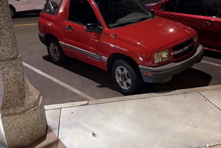 [Chevy Tracker] when you want a golf cart, but need an SUv