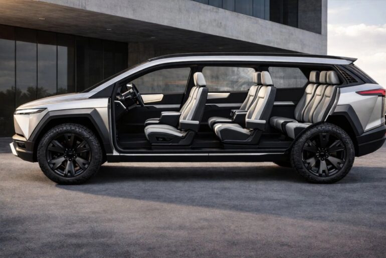 Musk Drops Even More Hints About Tesla's New, Larger SUV