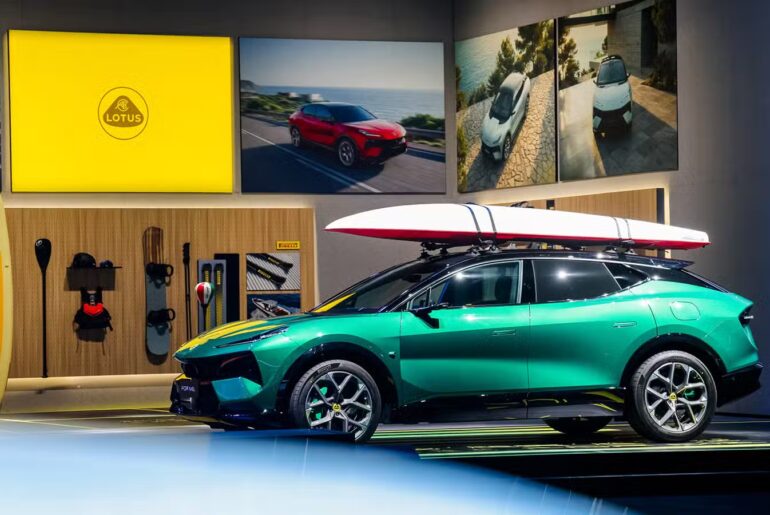 Lotus enters hybrid race with For Me SUV to challenge Porsche