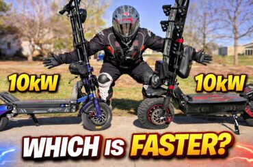 Which of These "10,000 Watt" Scooters is Faster?