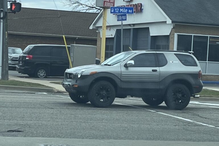 [Isuzu vehicross and MV-1] spotted in Metro Detroit