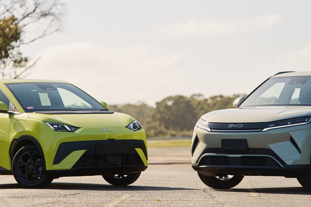 BYD Atto 1 and Atto 2