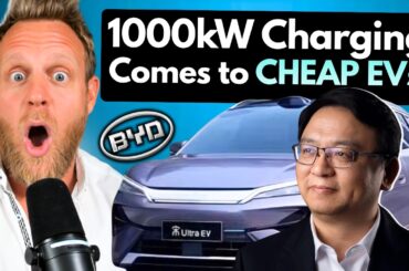 A $21,000 BYD EV Now Gets 1000kw 5 Minute Fast Charging!