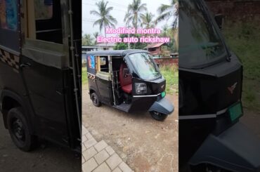 modified montra electric auto rickshaw #modified_montra_electric #newmontra #montra
