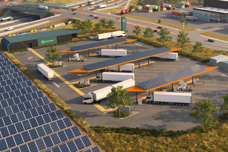 Canberra commits $25.3 million for electric truck charging network