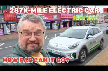 What is the range? 287,000-mile electric car. 280 miles now, how far will it go?