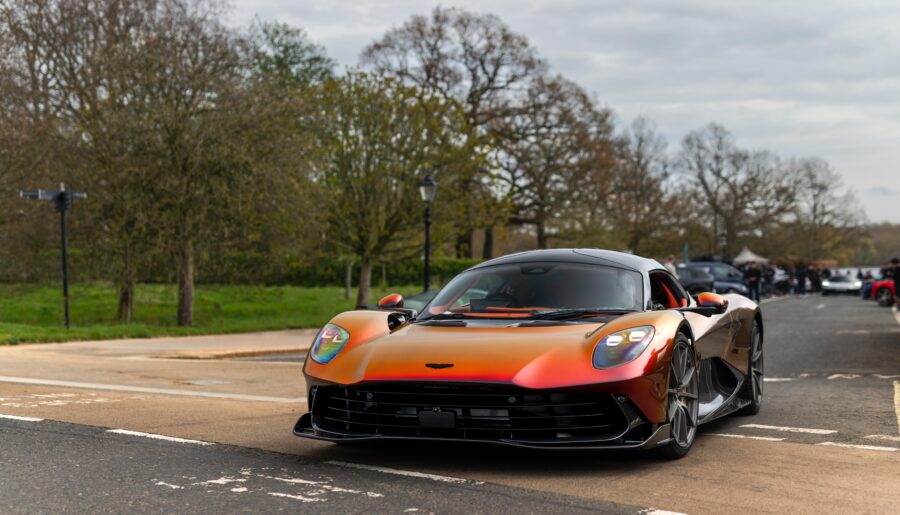 Fantastic paint job on this Aston Martin Valhalla in London [8059 × 5373] [OC]
