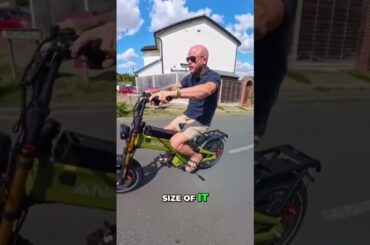 Anioke 8 Pro Max: Insane Electric Bike Speed & Power! #shorts