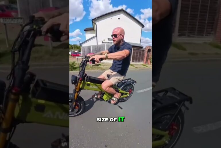 Anioke 8 Pro Max: Insane Electric Bike Speed & Power! #shorts