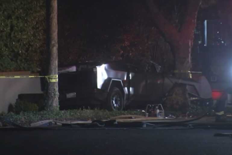 Sole survivor of fiery 2024 Piedmont Cybertruck crash files lawsuit against Tesla