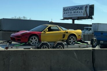 [ACURA NSX] stripped, I hope it comes back to life