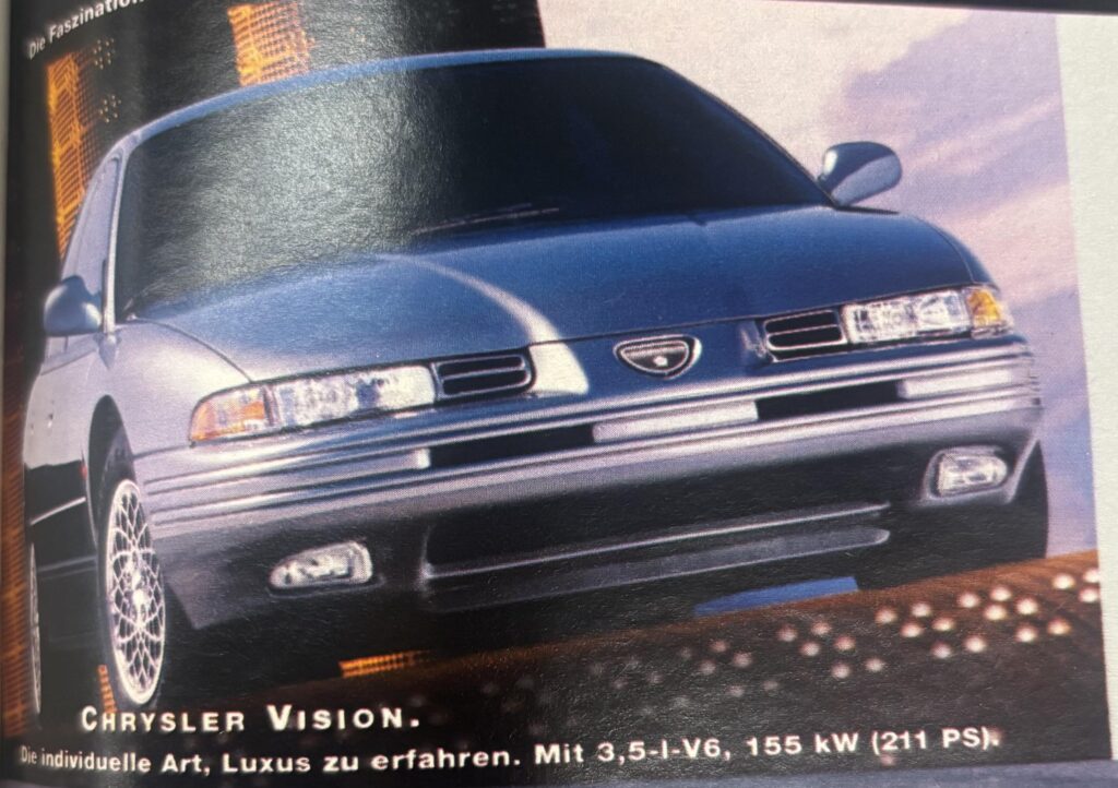 1996 Chrysler Vision: The official car of…