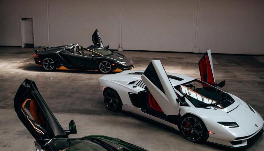 Lamborghini: Centenario Roadster, Sián Roadster & Countach [1080×1440]