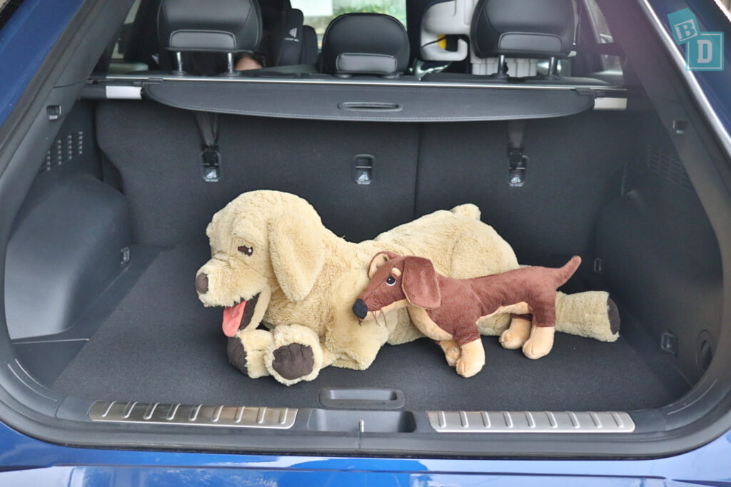 Boot space in the Kia EV6 electric SUV