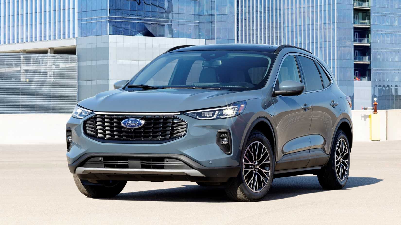 blue 2023 Ford Escape Plug-In Hybrid