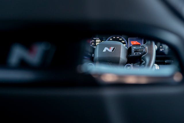 2025 Hyundai Ioniq 5 N steering wheel