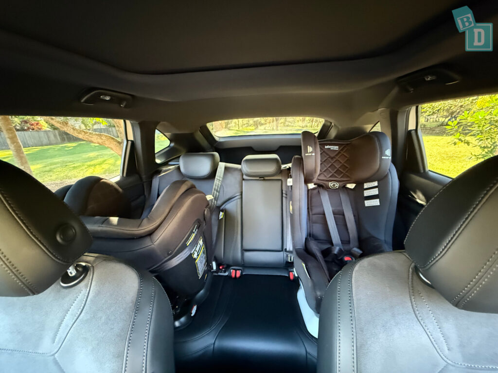 Three-across rear seat in the GWM Haval H6