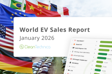 Top Selling Electric Vehicles in the World — January 2026