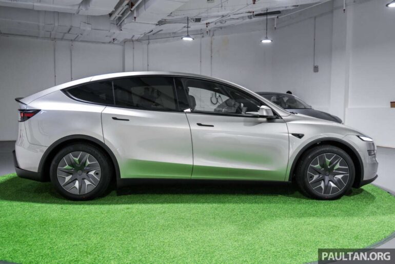 Tesla Model Y L previewed in Malaysia – stretched 6-seater, 681 km WLTP, adaptive damping, launch Apr 1