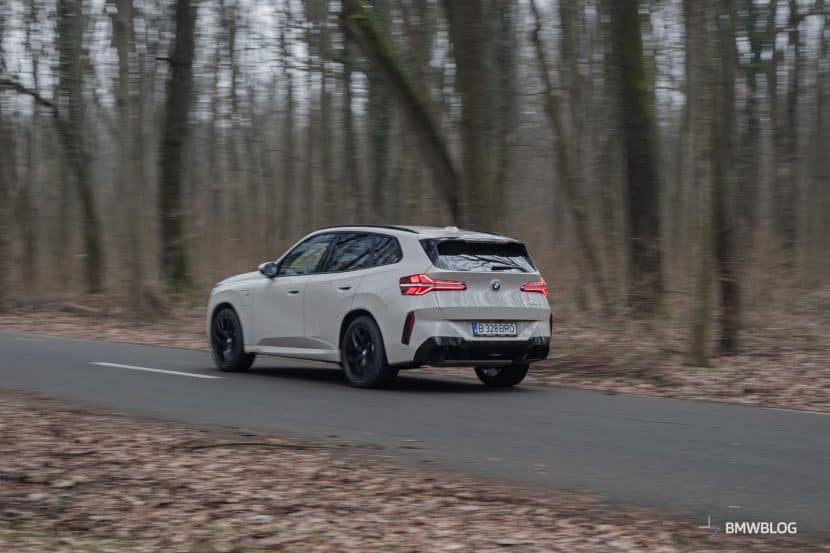 2026 BMW X3 30E REVIEW three quarter view