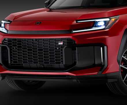 2026 Toyota RAV4 GR Sport Red Nose Close-Up