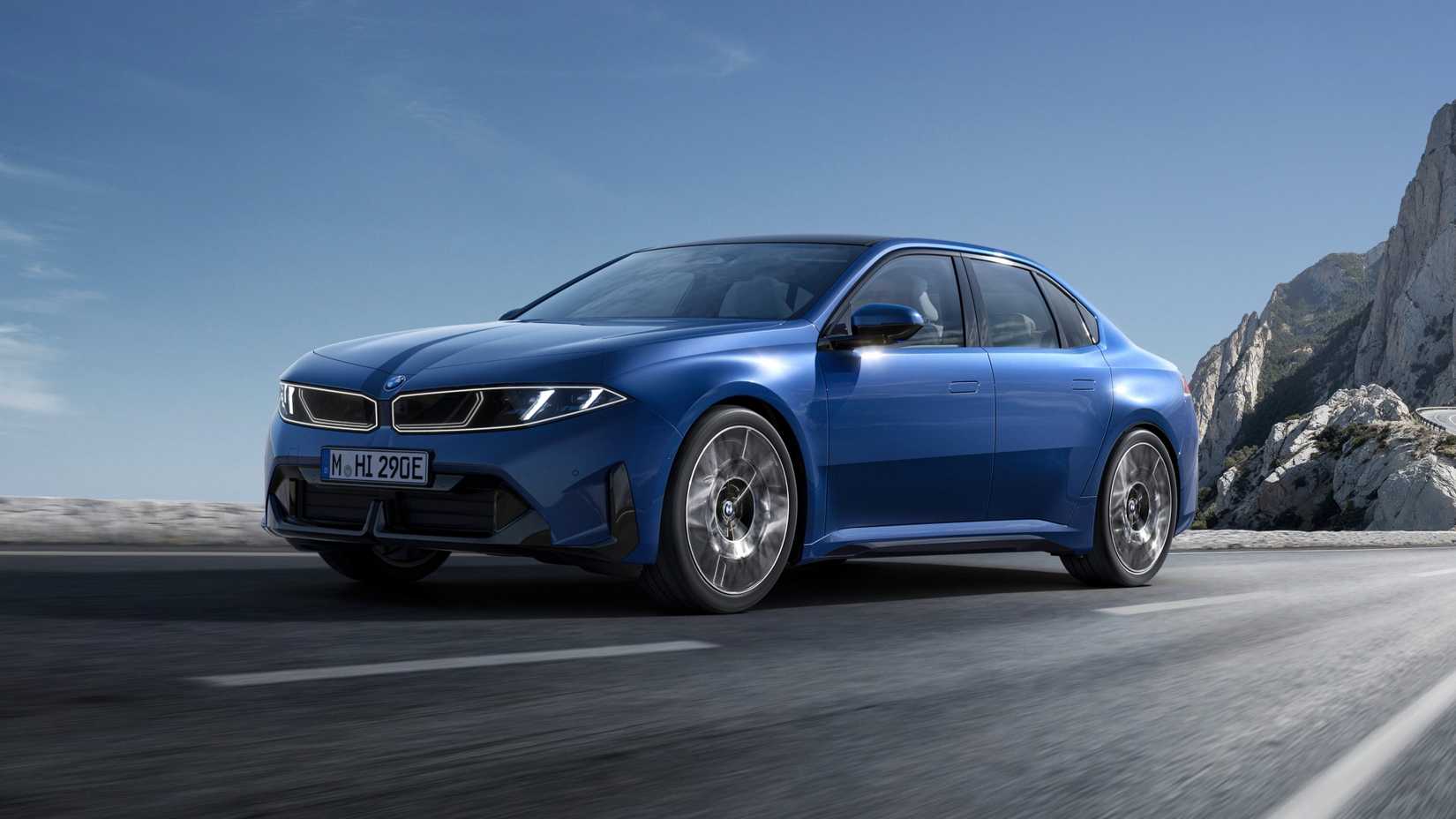 2027 BMW i3 Exterior Dynamic Front Three Quarter 1